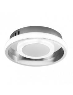 20w 3000-4000-6000k Elma Chrome Ceiling Light 5.5x21x21 Cm 1900 Lm With Light Color Memory