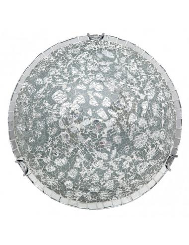 Tenor 3xe27 Chrome Mosaic Ceiling Light 12x40x40 Cm