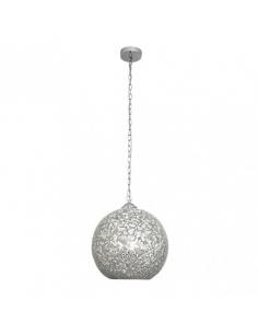 Tenor Pendant 1xe27 Chrome Mosaic Regx30x30 Cm