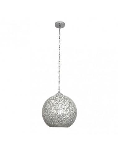 Tenor Pendant 1xe27 Chrome Mosaic Regx30x30 Cm