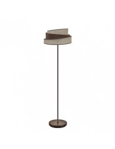 Pie Salon Hara 1xe27 Marron/marron 162x40x40 Cm