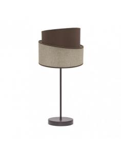 Hara Table Lamp 1xe14 Brown/brown 45x18x18 Cm