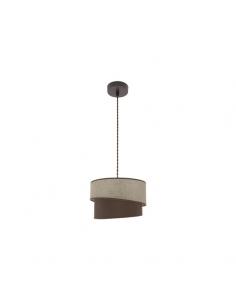 Hara Pendant 1xe27 Brown/brown Regx35x35 Cm