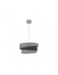 Hara Pendant 1xe27 Nickel/gray Regx40x40 Cm