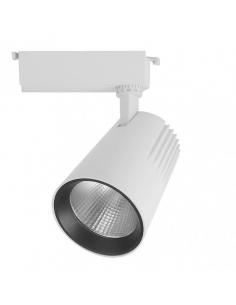 40w 6000k Telma White Rail Spotlight 3600lm 36º Orientable 330º Regx21x10.5 Cm