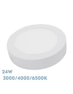 Downlight Superf.diorite 24w 3000k-4000k-6500k White 2160lm 3.5x29x29 Cm