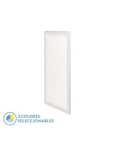 36w 3000k-4000k-6500k 3.8x30x60 cm white 3600lm flat panel