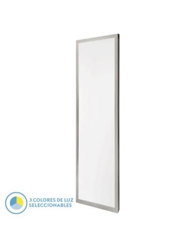 Plain Panel 72w 3000k-4000k-6500k 3.8x30x120 cm nickel 7200lm