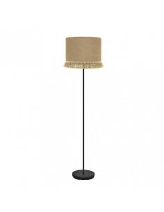 Sibyl Living Room Foot 1xe27 Black /sand 163x40x40 Cm