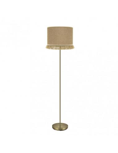 Sibila Living Room Foot 1xe27 Leather/sand 163x40x40 Cm