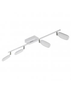 EGLO 97694 - PALOMBARE-C LED Spotlight in Plastic, steel, white aluminum and Acrylic