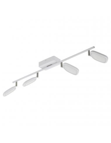 EGLO 97694 - PALOMBARE-C LED Spotlight in Plastic, steel, white aluminum and Acrylic