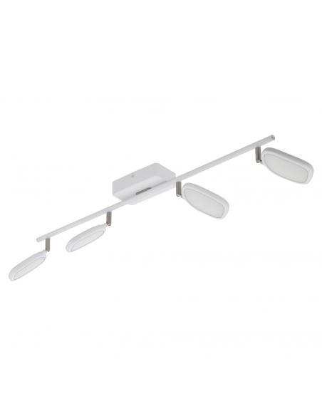 EGLO 97694 - PALOMBARE-C LED Spotlight in Plastic, steel, white aluminum and Acrylic