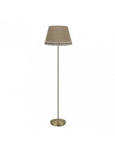 Ada 1xe27 Living Room Foot Leather/sand 163x40x40 Cm