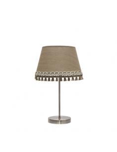 Ada Table Lamp 1xe14 Leather/sand 43x25x25 Cm