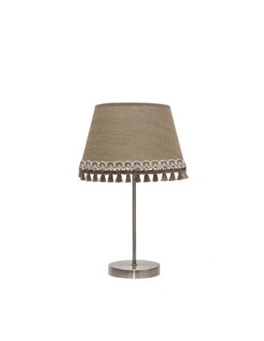 Ada Table Lamp 1xe14 Leather/sand 43x25x25 Cm