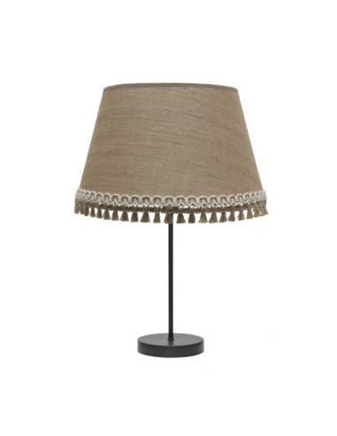 High Table Lamp Ada 1xe27 Black/sand 63x35x35 Cm