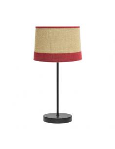 Tietar 1xe14 Table Lamp Bag/red 44x22x22 Cm