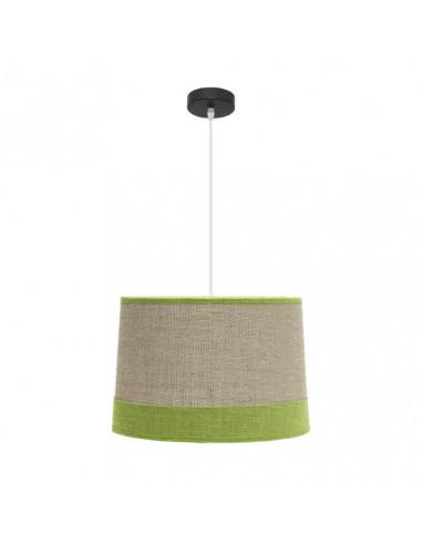 Tietar Pendant 1xe27 Bag/green Regx40x40 Cm