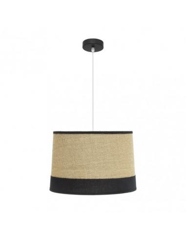 Tietar Pendant 1xe27 Bag/black Regx40x40 Cm