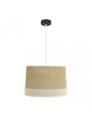 Tietar Pendant 1xe27 Bag/beige Regx40x40 Cm