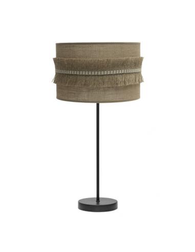 Large Kala 1xe27 Black/63x30x30 Cm Bag With Fringes