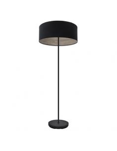 Tania Living Room Foot 1xe27 Black/black-wood Gray 162x40x40 Cm