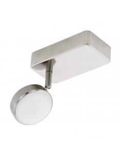 EGLO 97714 - CORROPOLI-C LED spotlight in Acrylic, nickel-matte steel and Acrylic