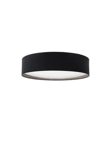 Tania 96w Ceiling Light Black/wood Gray 14x60x60 Cm 7488lm 3000k,4000k,6500k