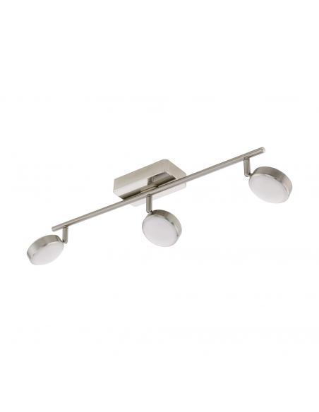 EGLO 97716 - CORROPOLI-C LED spotlight in Acrylic, nickel-matte steel and Acrylic