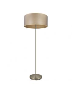 Tania 1xe27 Living Room Foot Leather/Light Wood 162x40x40 Cm