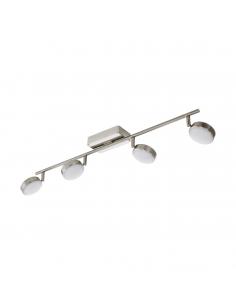 EGLO 97717 - CORROPOLI-C LED spotlight in Acrylic, nickel-matte steel and Acrylic