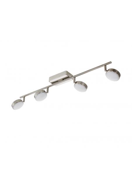 EGLO 97717 - CORROPOLI-C LED spotlight in Acrylic, nickel-matte steel and Acrylic