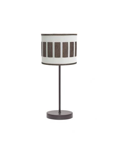 Ivanna 1xe14 Brown/white-oxide table lamp 43x17x17 cm