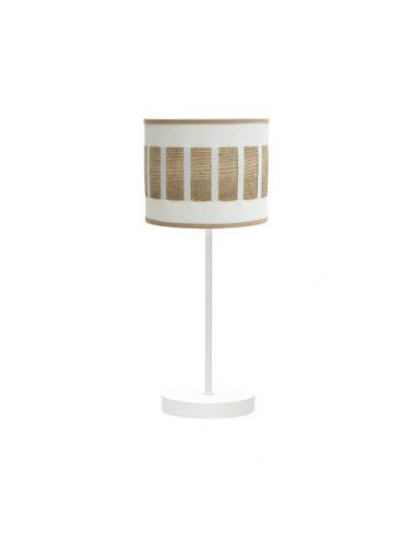 Ivanna 1xe14 Table Lamp White/white-light wood 43x17x17 Cm