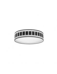 Ivanna 72w Ceiling Light White-Black Wood 5616lm 3000k,4000k,6500k 14x50x50 Cm