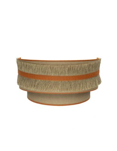 Natalia 1xe27 Orange Sack Wall Light 17x30x15 Cm