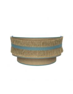 Natalia 1xe27 Wall Light Sack-turquoise 17x30x15 Cm
