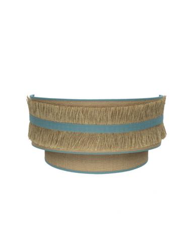 Natalia 1xe27 Wall Light Sack-turquoise 17x30x15 Cm