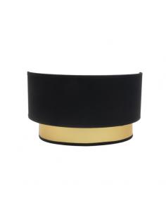 Anuska 1xe27 Black/gold wall lamp 17x30x16 cm