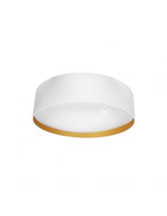 96w Anuska White/gold ceiling light 7488lm 3000-4000-6500k 12x60x60 cm