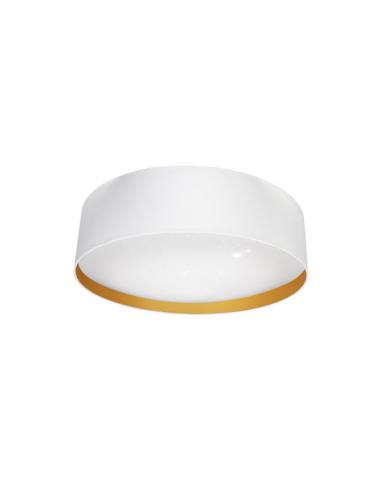 Plafon 96w Anuska Blanco/oro 7488lm 3000-4000-6500k 12x60x60 Cm