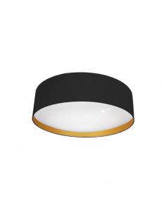 96w Anuska Black/gold ceiling light 7488lm 3000-4000-6500k 12x60x60 cm