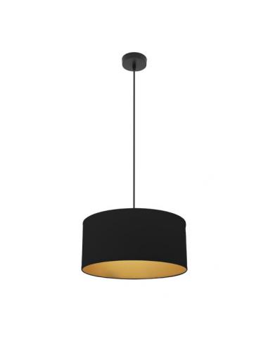 Anuska 1xe27 Black/black-gold Regx40x40 Cm Pendant