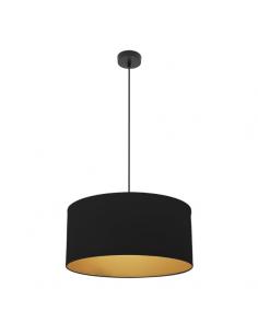 Anuska 1xe27 Black/black-gold Regx50x50 Cm Pendant