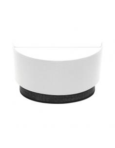 Tatiana 1xe27 Wall Light White-Black Wood 17x30x15 Cm