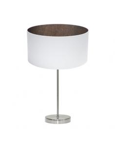 Tatiana Table Light 1xe27 Nickel/white-oxide 63x30x30 Cm