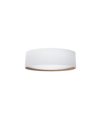 Tatiana White/wood 72w Ceiling Light. Clara 3000-4000-6500k 14x50x50 Cm 5616lm