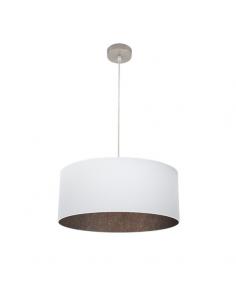 Tatiana 1xe27 Pendant Nickel/white-oxide Regx50x50 Cm