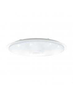 EGLO 97738 - LANCIANO LED ceiling light in white, transparent and acrylic steel with glass effect